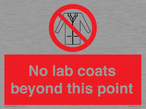 No lab coats beyond this point